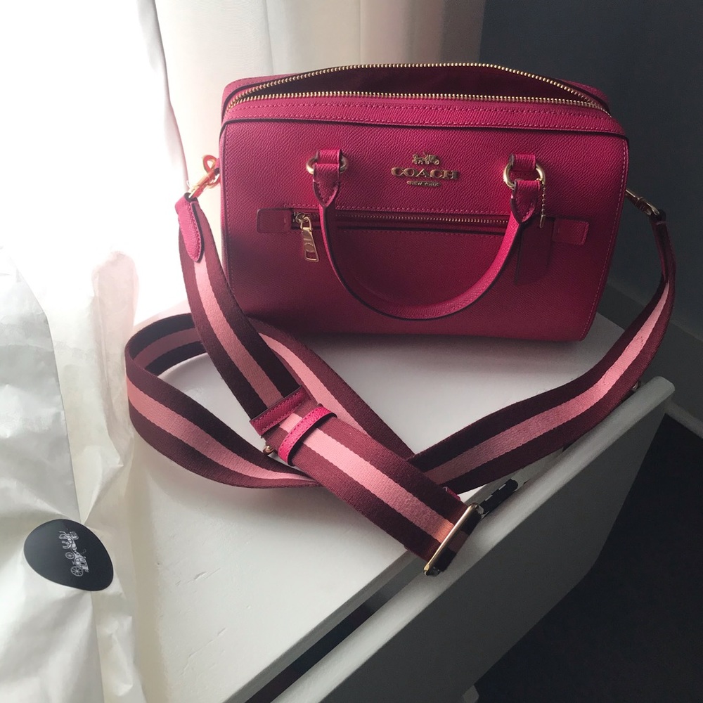 🆕 COACH | Rowan Satchel | Bold Pink 💝 - Picture 9 of 13